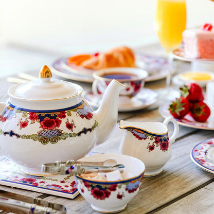 Empress Tea Tongs in Afternoon Tea Setting