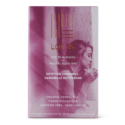 Organic Egyptian Camomile (Decaf) tea by Lot 35