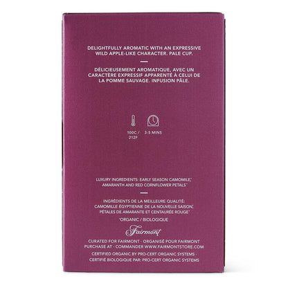 Steeping instructions for Organic Egyptian Camomile (Decaf) tea by Lot 35