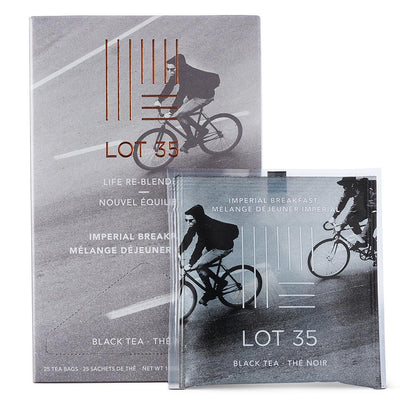 Imperial Breakfast individual tea bag by Lot 35