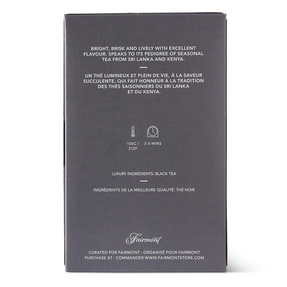 Steeping instructions for 1907 Orange Pekoe tea by Lot 35