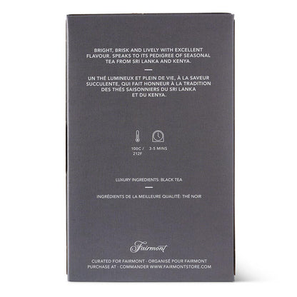 Steeping instructions for 1907 Orange Pekoe tea by Lot 35