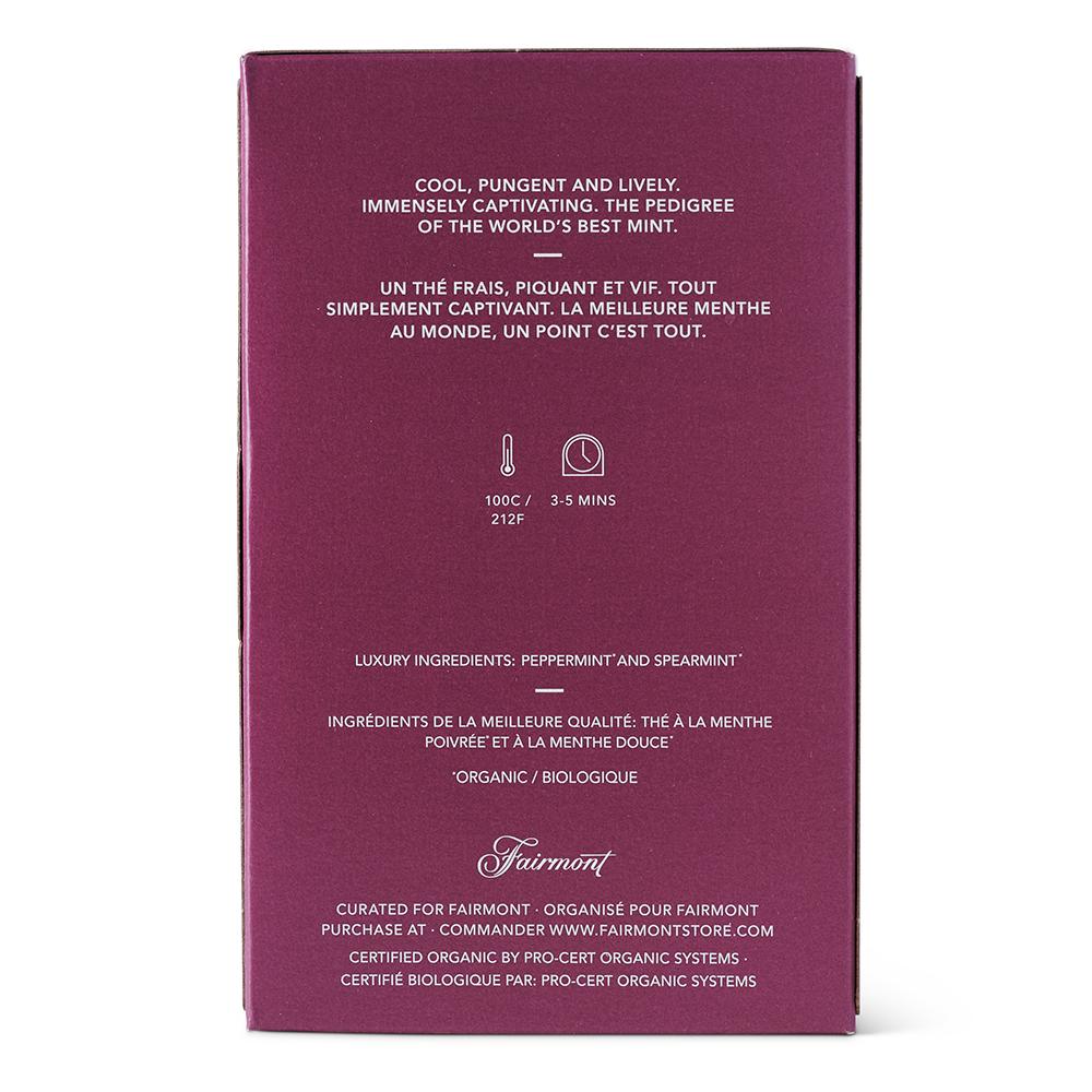 Steeping instructions for Organic Oregon Mint (Decaf) tea by Lot 35