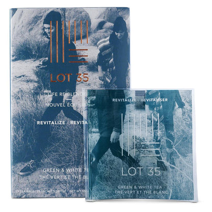 Revitalize individual tea bag by Lot 35