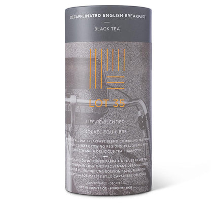 English Breakfast loose leaf (Decaf) tea by Lot 35