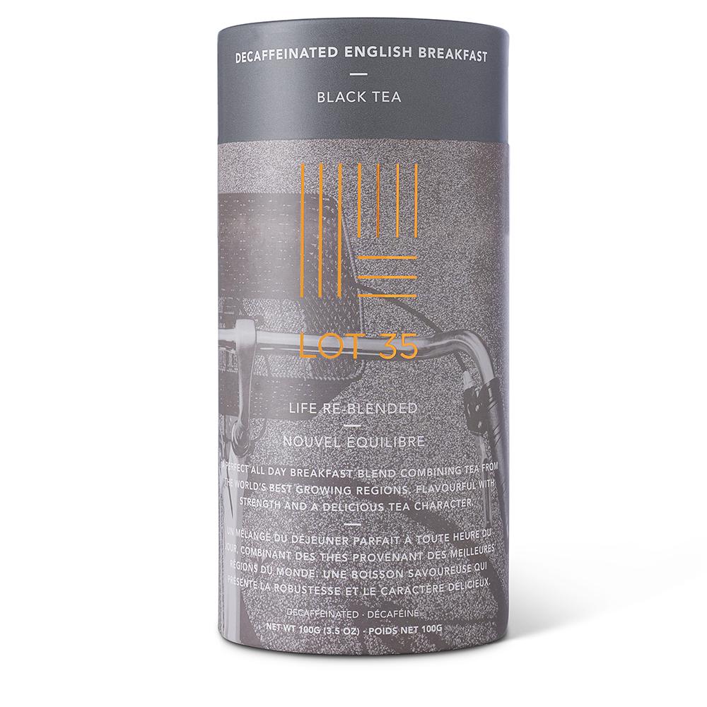 English Breakfast loose leaf (Decaf) tea by Lot 35
