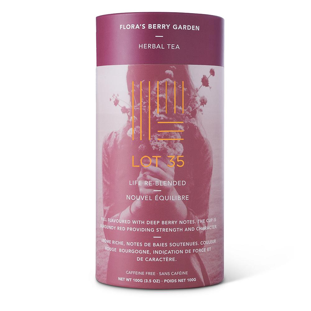 Flora Berry Garden loose leaf (Decaf) tea by Lot 35