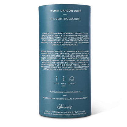 Steeping instructions for Organic Jasmine Gold Dragon loose leaf tea by Lot 35