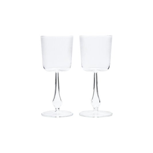 Clear Luisa Calice | Set of 2 Glassware