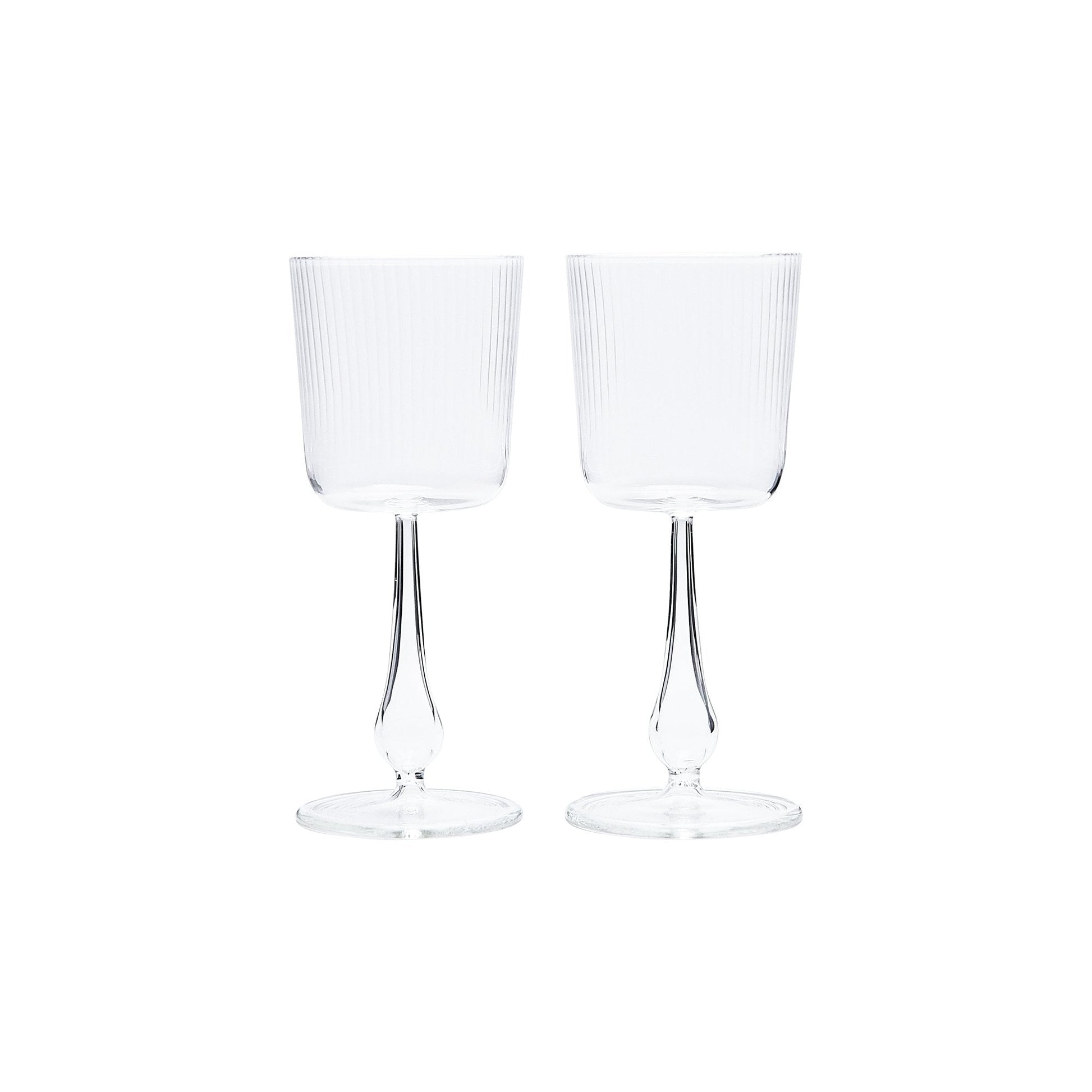 Clear Luisa Calice | Set of 2 Glassware