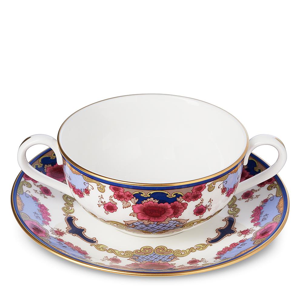 Empress Royal China Consommé & Saucer Overhead Image